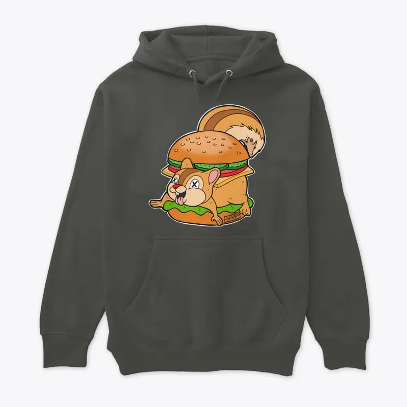 Squirrel Burger Hoodie